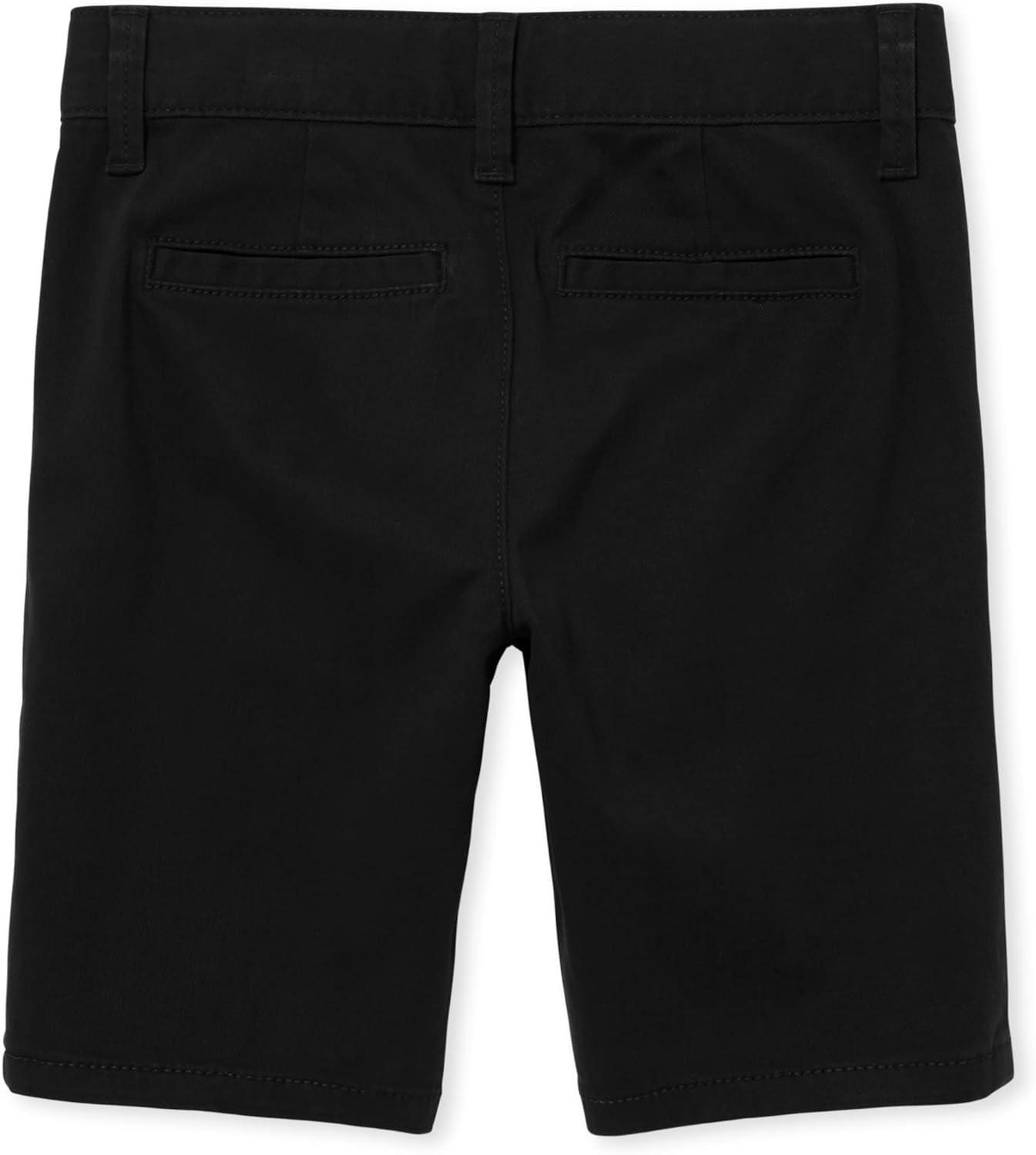imageThe ChildrenS Place Girls Chino ShortsBlack 2pack
