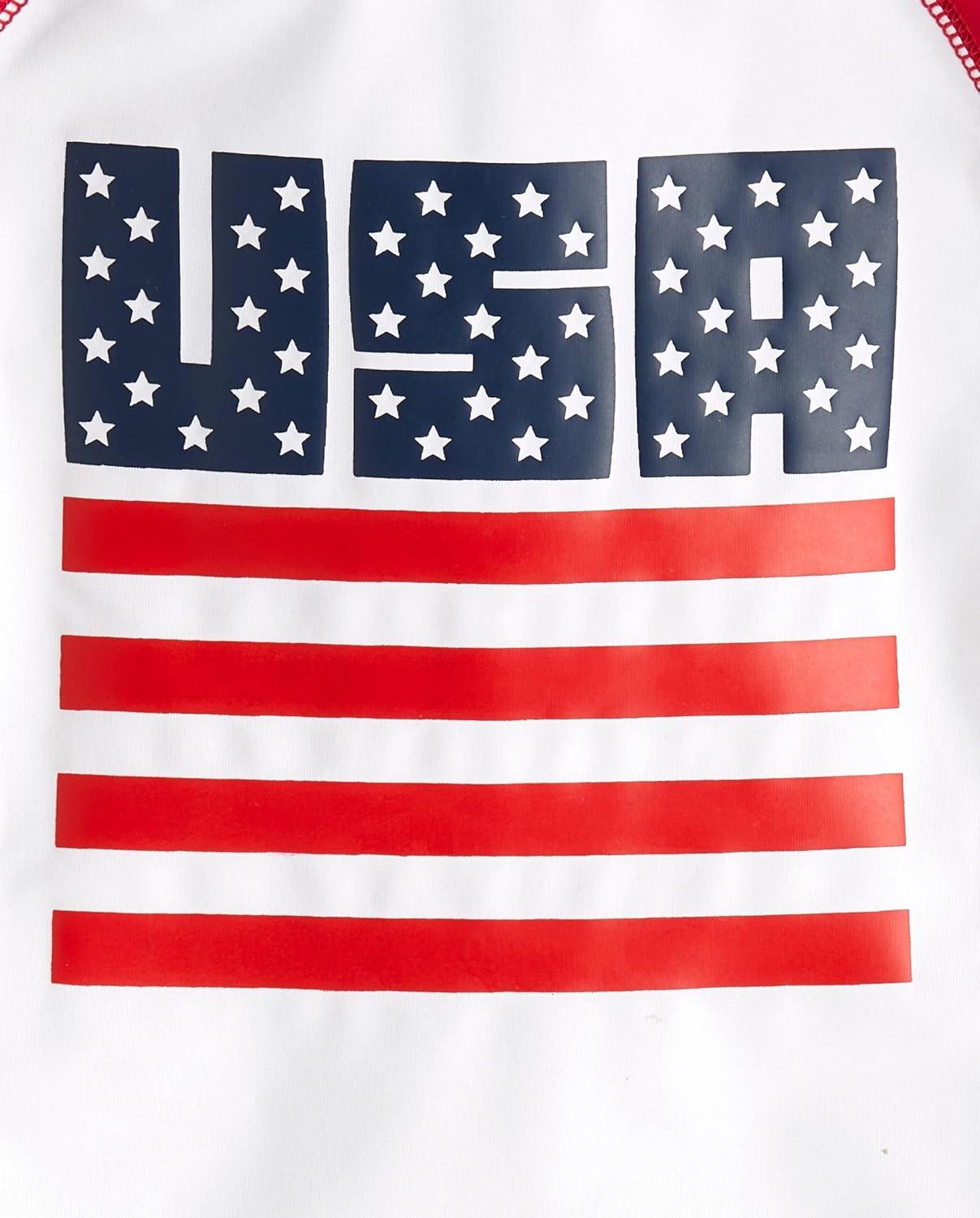 imageThe Childrens Place BabyBoys and Toddler Short Sleeve Rashguard and BottomsUsa