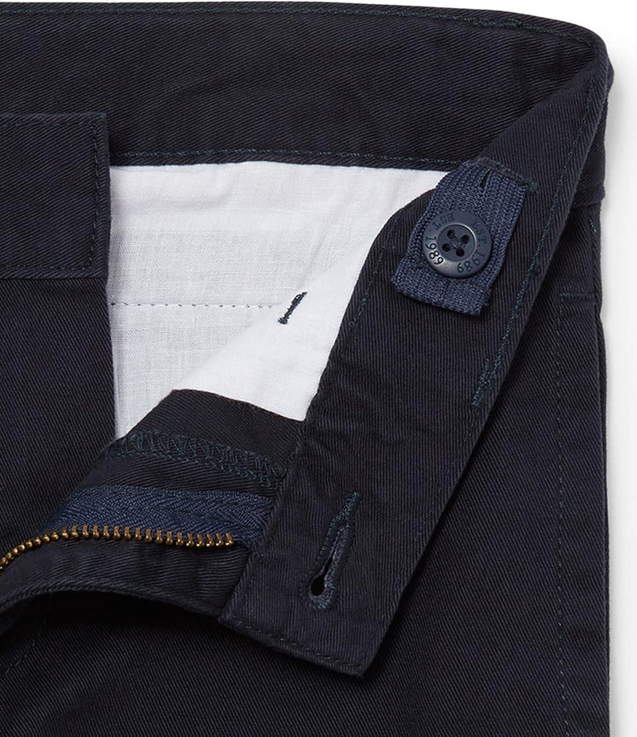 imageThe Childrens Place Boys Stretch Relaxed Straight Chino PantsNavy