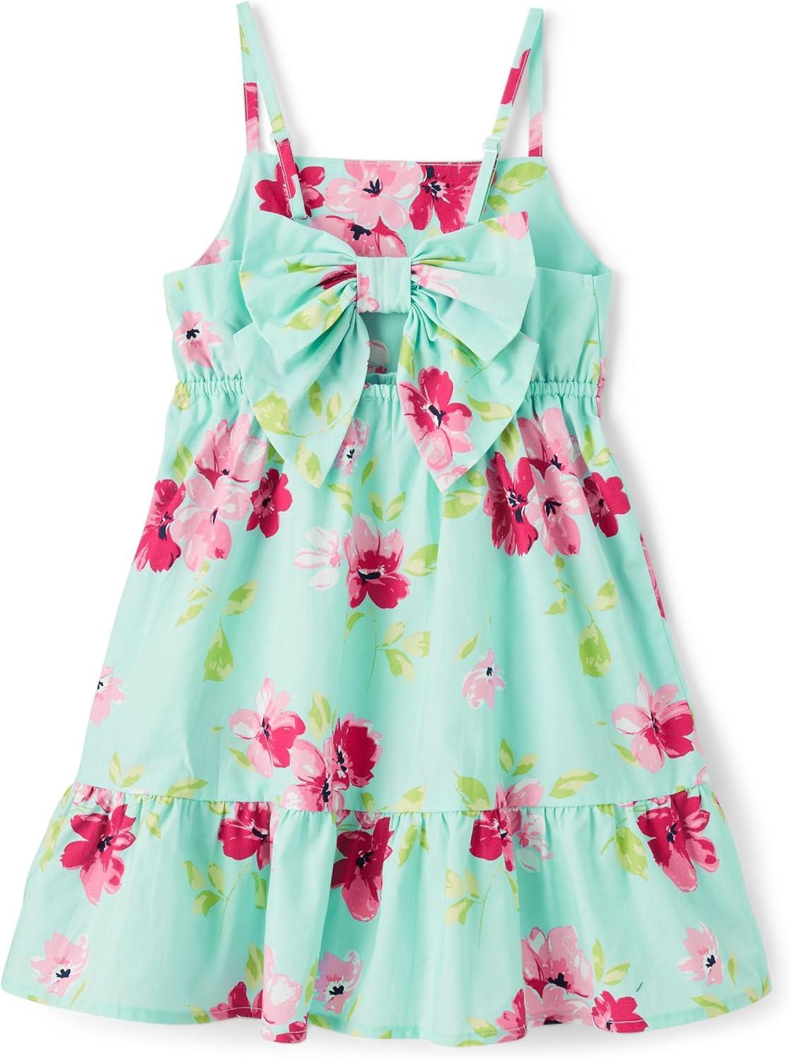 imageThe Childrens Place Girls Short Sleeve Dressy DressMint Tea