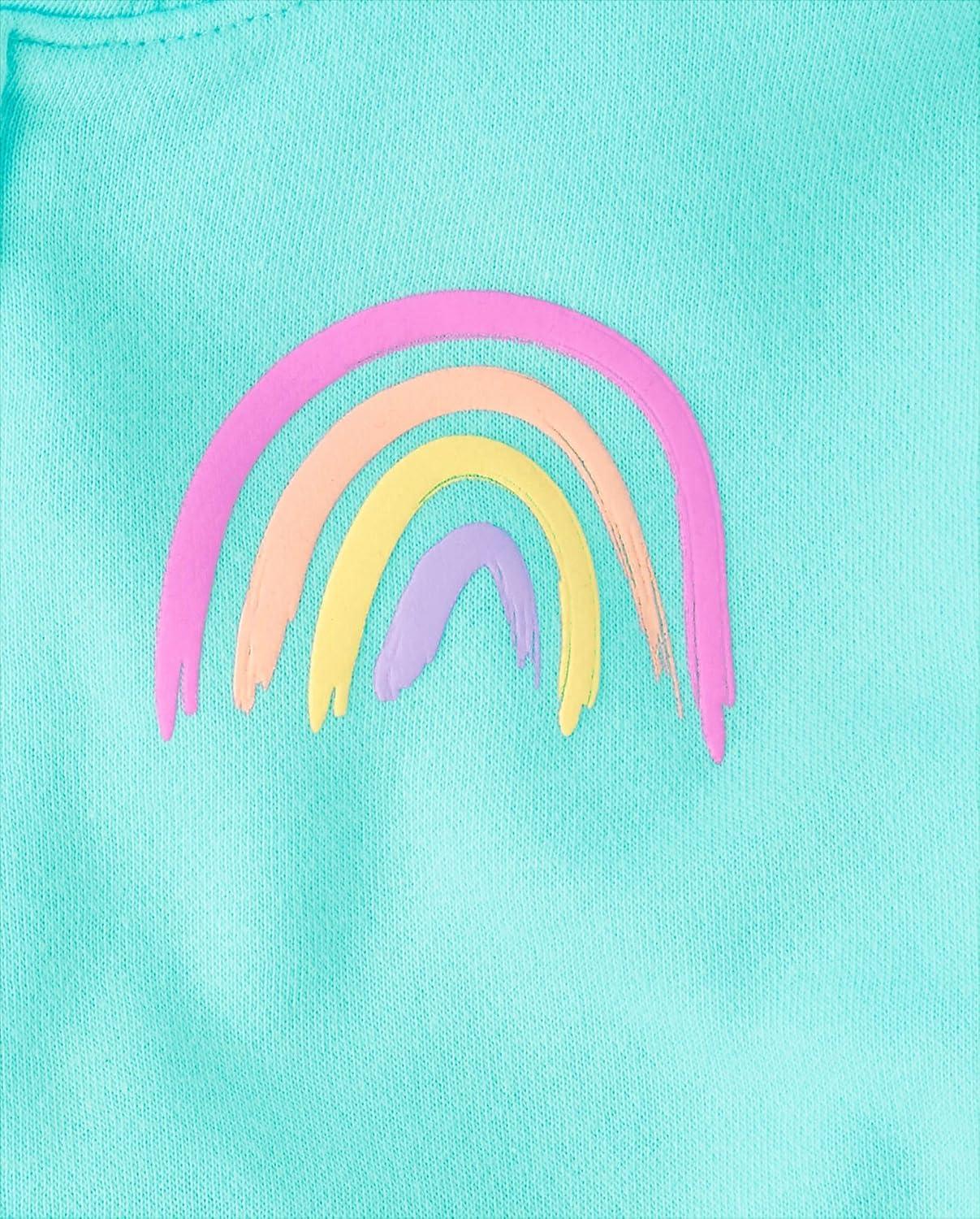 imageThe Childrens Place girls Long Sleeve Hooded Fleece Full Zip UpSeagrove