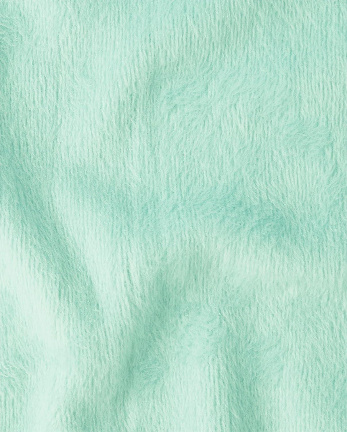 imageThe Childrens Place girls Long Sleeve Hooded Fleece Full Zip UpWintermint