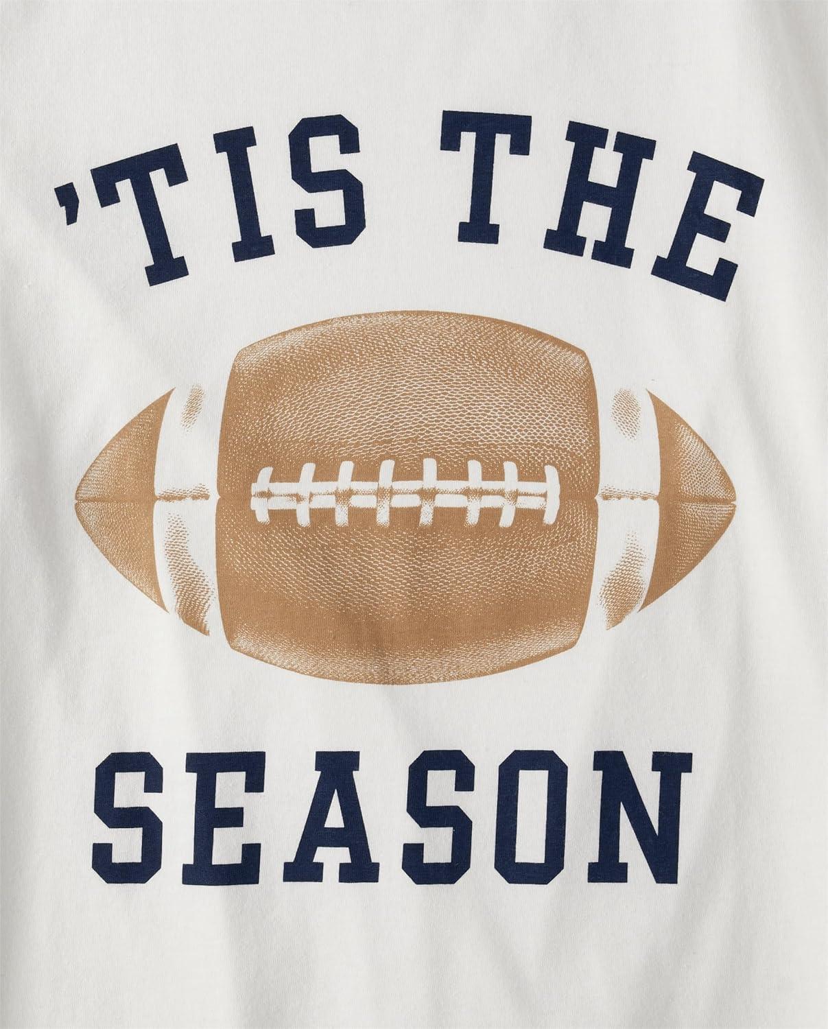 imageThe Childrens Place unisexbaby Family Matching Football Pajama Sets CottonTis the Season