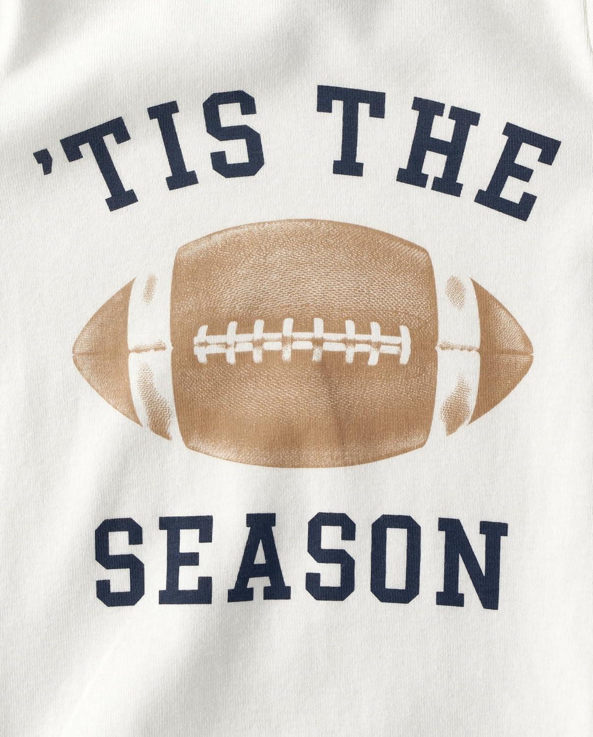 imageThe Childrens Place unisexbaby Family Matching Football Pajama Sets CottonTis the Season