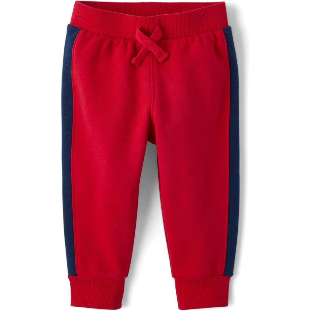 imageThe Childrens Place Baby Boy and Toddler Fleece Jogger PantsRuby