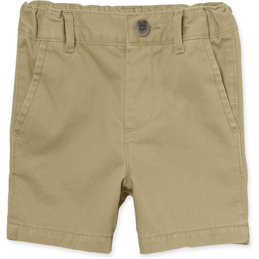 imageThe Childrens Place Baby Boys Chino ShortsFlax Single