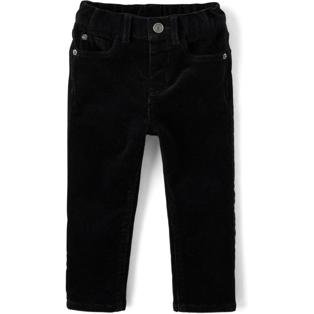 imageThe Childrens Place Baby Boys and Toddler Corduroy PantsBlack