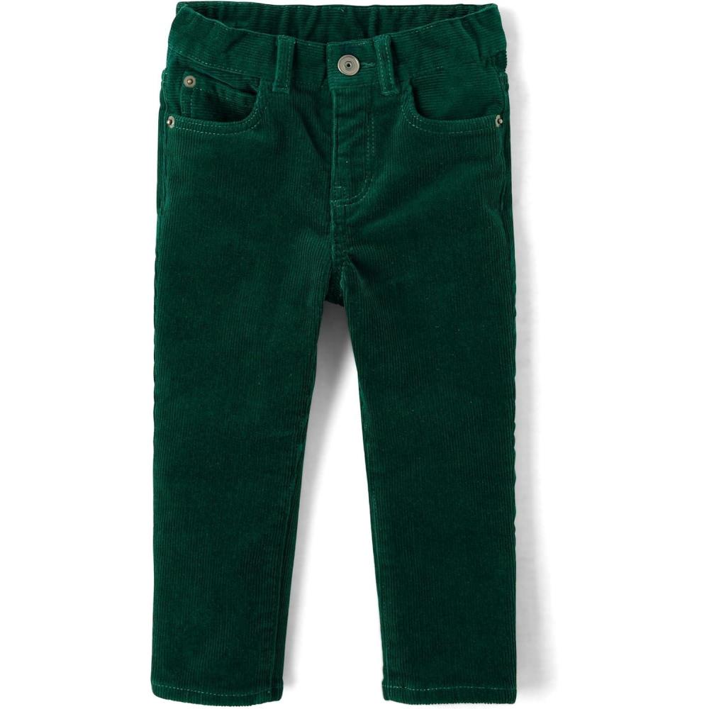 imageThe Childrens Place Baby Boys and Toddler Corduroy PantsSpruceshad