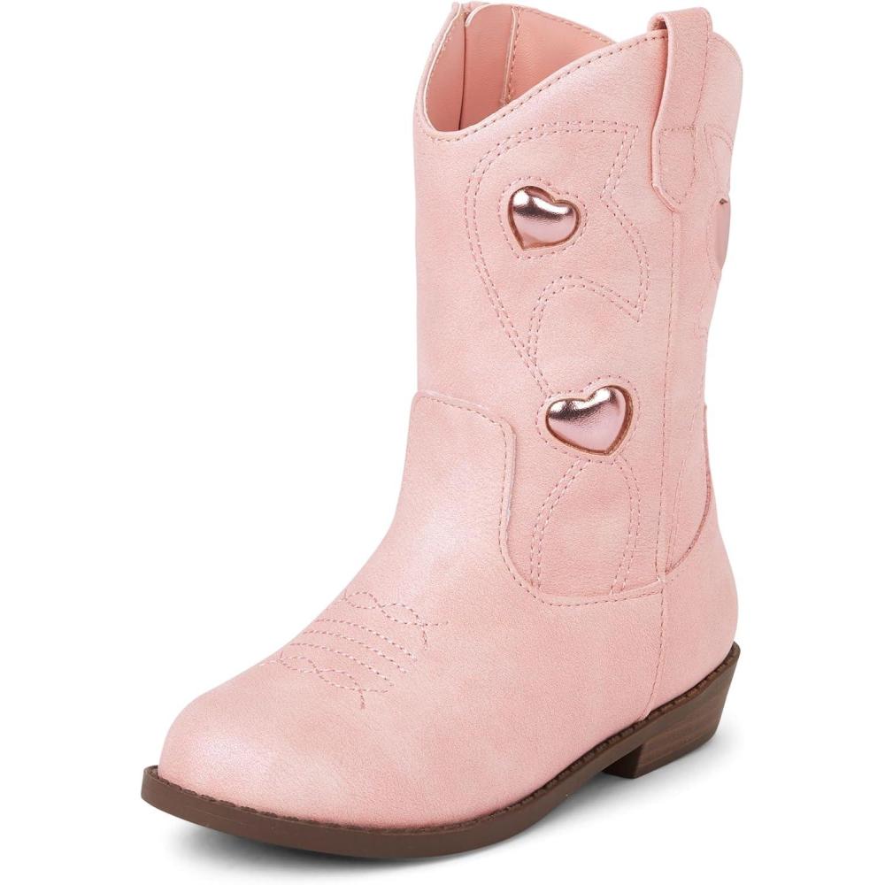 imageThe Childrens Place Baby Girls Western Cowgirl BootPink