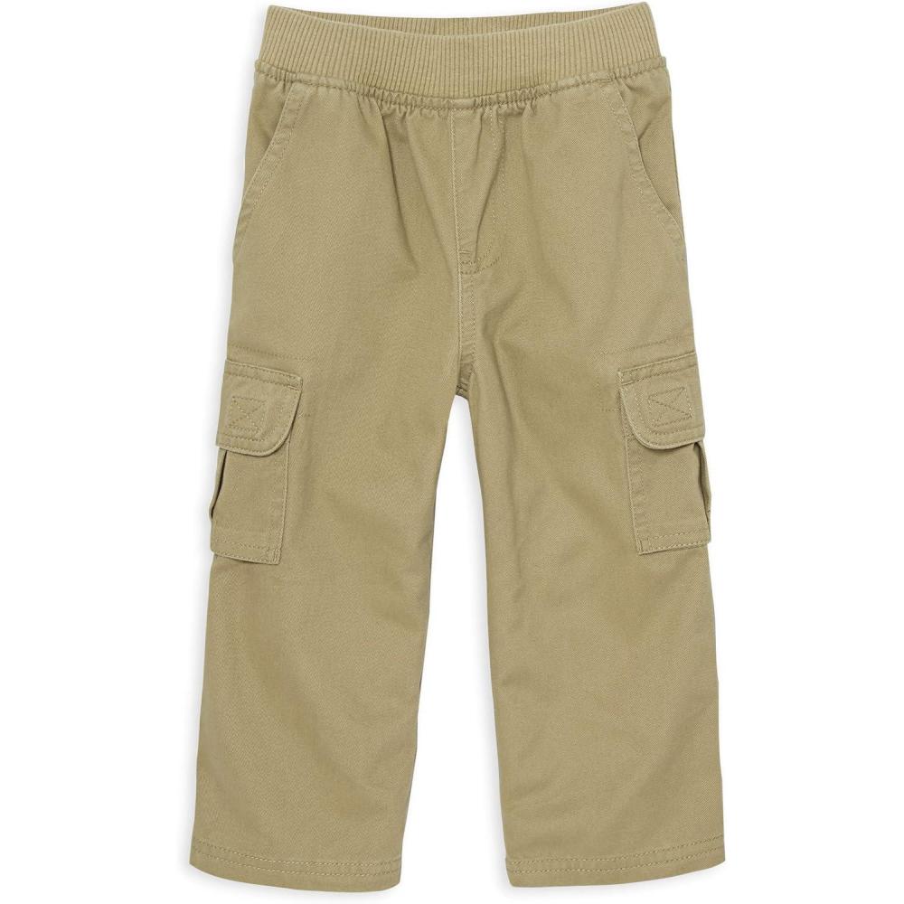 imageThe Childrens Place BabyBoys Pull on Cargo PantsFlax Single