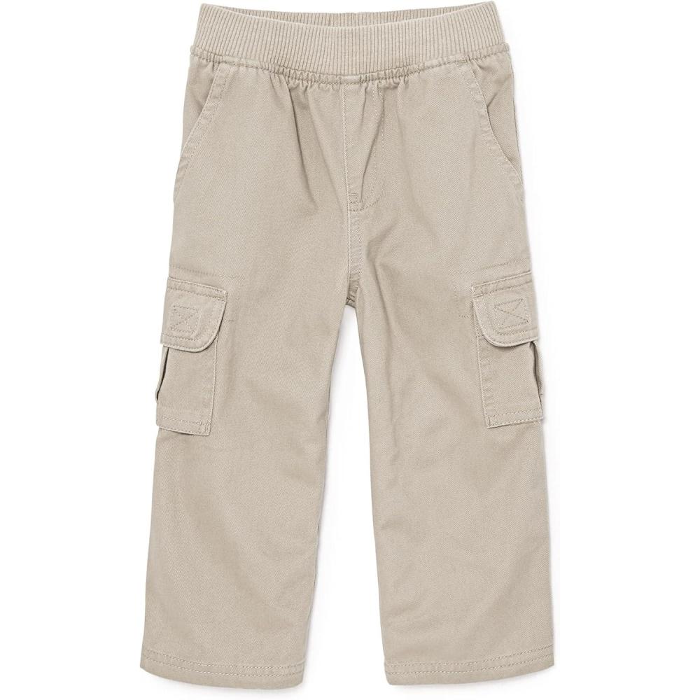 imageThe Childrens Place BabyBoys Pull on Cargo PantsSand Wash Single