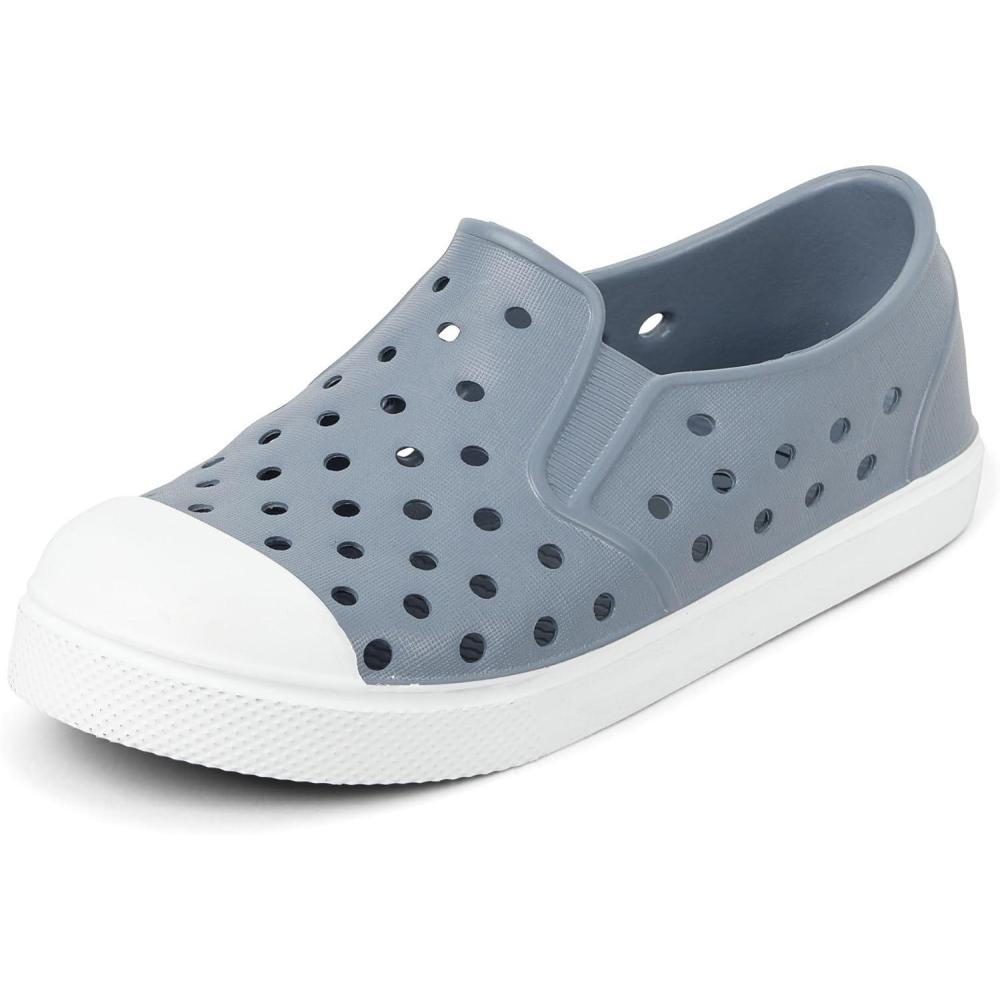 imageThe Childrens Place Boys Boys Slip on Water Play SneakersGrey Perforated
