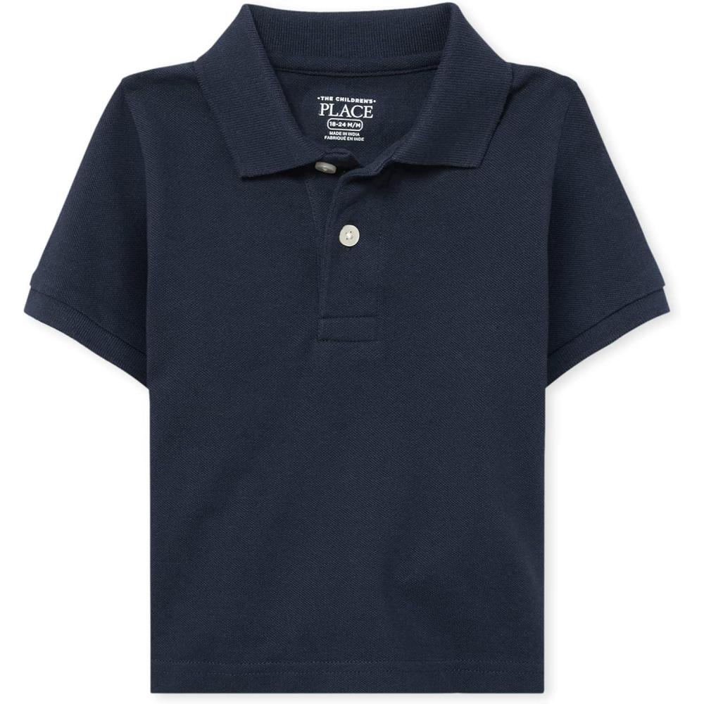 imageThe Childrens Place Boys Uniform Performance PoloNautico