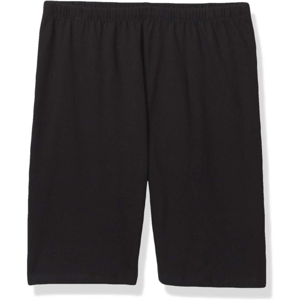 imageThe Childrens Place Girls Essential Bike ShortsBlack Single