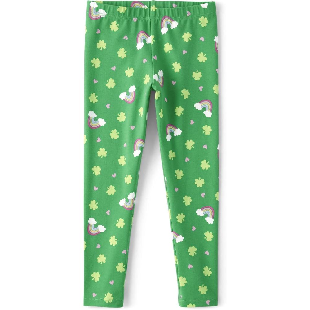 imageThe Childrens Place Girls Fashion LeggingsSt Patricks Day Green
