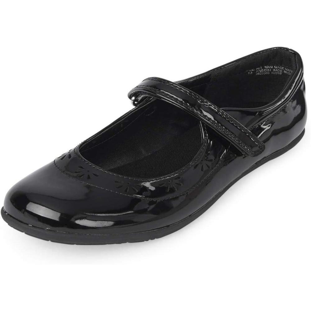imageThe Childrens Place Girls Flat Shoes SneakerBlack