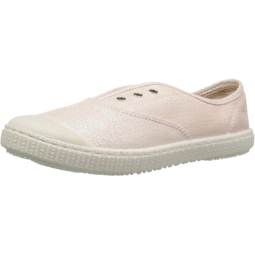 imageThe Childrens Place Girls Kayla Velvet Flat Shoe ShoeLight Pink