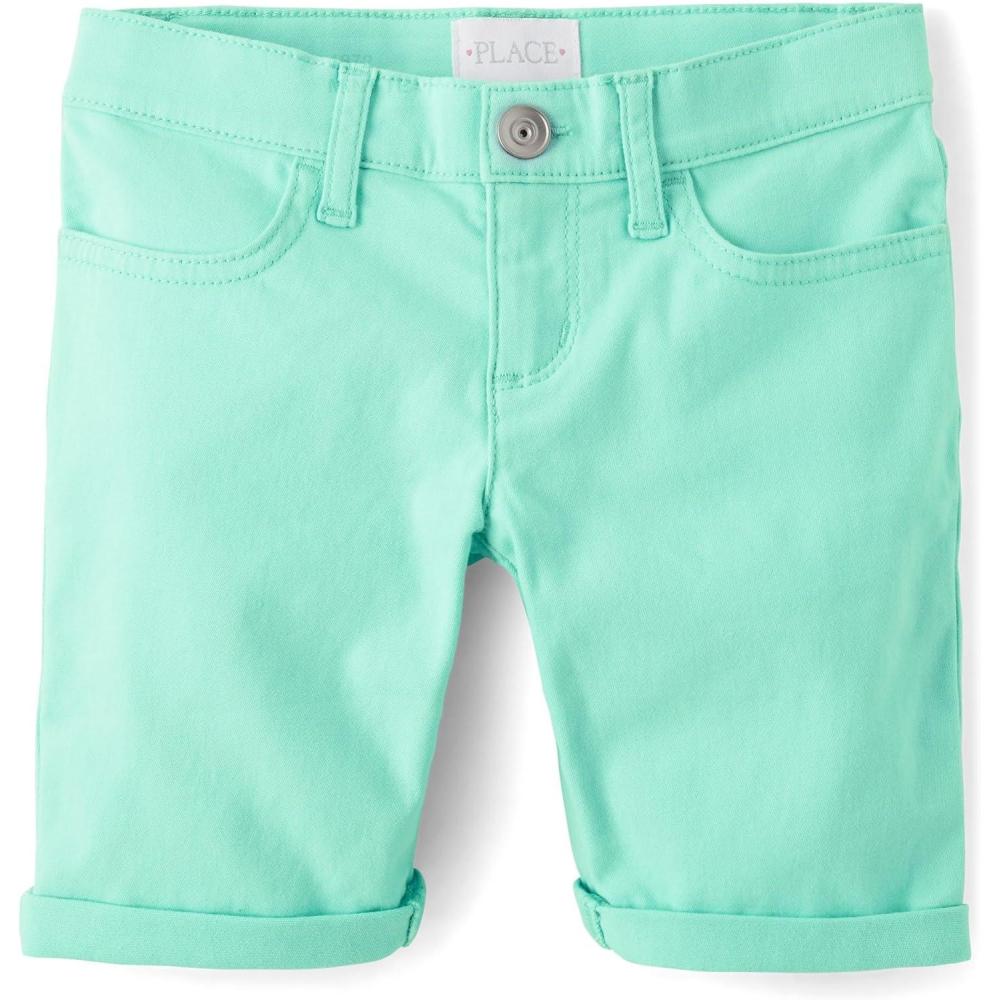 imageThe Childrens Place Girls Sold Skimmer ShortsMint
