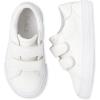 The Children’S Place Baby-Girls And Toddler Casual Hook & Loop Sneakers(White)