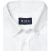 The Children’S Place Boys Short Sleeve Oxford Shirt(White)