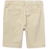 The Children’S Place Girls Chino Shorts(Sandy 2-pack)