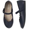 The Children’S Place Girls Closed Toe Maryjane Flats(Navy Scalop)