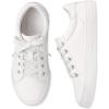 The Children’S Place Girls Uniform Low Top Sneakers(White)