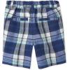 The Children’s Place Baby Boys Chino Shorts(Blue Plaid)