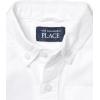 The Children’s Place Baby Boys Long Sleeve Oxford Button Down Shirt(White)