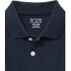 The Children’s Place Baby Boys’ Uniform Pique Polo (2 Pack)(Nautico/White 2-pack)