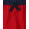The Children’s Place Baby Boys’ and Toddler Active Knit Shorts(Hampton Red/ Navy 2-pack)