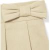 The Children’s Place Baby Girls’ Uniform Bow Pleated Skort 2 Pack(Sandy/Tidal 2-pack)