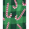 The Children’s Place Baby and Family Matching Fleece Holiday Pajama Set(Candy Cane)