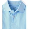 The Children’s Place Baby and Toddler Boys Short Sleeve Polo Shirt(Yellow/White/Brook 3-pack)