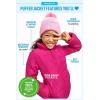 The Children’s Place Baby and Toddler Girls’ Medium Weight Wind-Resistant, Water-Resistant Puffer Jacket(Rose Quartz)