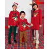 The Children’s Place Baby-Boys and Toddler Long Sleeve Crew Neck Pullover Sweater(Red Reindeer)
