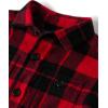 The Children’s Place Baby-Boys and Toddler Long Sleeve Plaid Flannel Button Up Shirt(Red Buffalo Plaid)