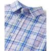 The Children’s Place Baby-Boys and Toddler Poplin Long Sleeve Button Down Shirt(Petal Purple Plaid)
