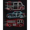 The Children’s Place Baby-Boys and Toddler Sports,Cars,Trucks Short Sleeve Graphic T-Shirts,3 Pack(Firetuck/Ambulance/Trucks)