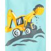The Children’s Place Baby-Boys and Toddler Sports,Cars,Trucks Short Sleeve Graphic T-Shirts,3 Pack(Toddler Def/Excavator/Dads Little)