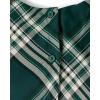 The Children’s Place Baby-Girls and Toddler Dressy Dress, Short Sleeve(Balt Green Plaid)