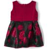 The Children’s Place Baby-Girls and Toddler Dressy Dress, Short Sleeve(Berry Jam Floral)