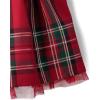 The Children’s Place Baby-Girls and Toddler Dressy Dress, Short Sleeve(Classic Red Plaid Velour)
