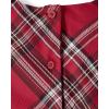 The Children’s Place Baby-Girls and Toddler Dressy Dress, Short Sleeve(Red Ochre Plaid)