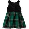The Children’s Place Baby-Girls and Toddler Dressy Dress, Short Sleeve(Spruceshad Plaid Velour)