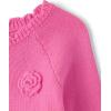The Children’s Place Baby-Girls and Toddler Long Sleeve Crew Neck Pullover Sweater(Jazzberry)