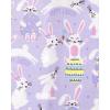 The Children’s Place Baby-Girls and Toddler Long Sleeve Zip-Front Snug Fit 100% Cotton 1 or 2 Piece Set(Lavender Easter Bunnies)