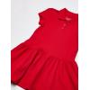 The Children’s Place Baby-Girls and Toddler Short Sleeve Pique Polo Dress Drop Waist(Ruby)
