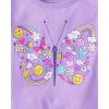 The Children’s Place Baby-Girls and Toddler Unicorns,Butterflies,Trends Short Sleeve Graphic T-Shirts,3 Pack(Giraffe/Butterfly/Dino)