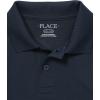 The Children’s Place Boys Multipack Short Sleeve Performance Polos(Nautico/White 2-pack)